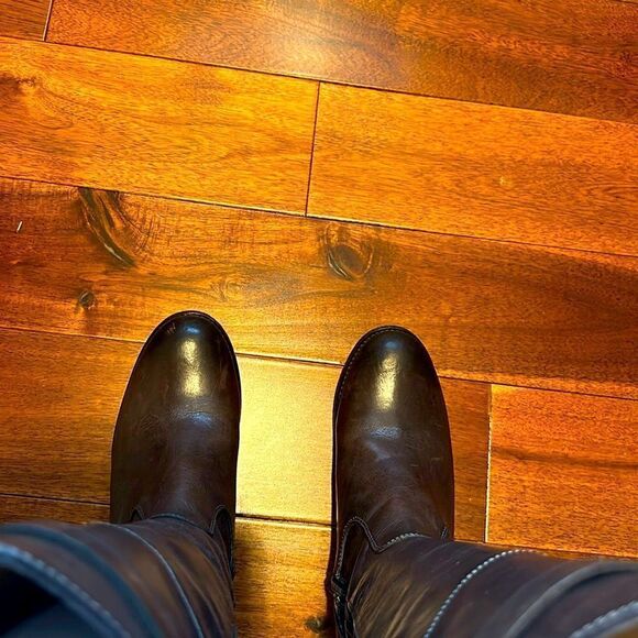 Frye Molly Button Tall Black Boot Size 7 - Picture 6 of 16